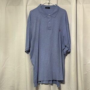 Polo by Ralph Lauren Men's Light Blue Polo Shirt